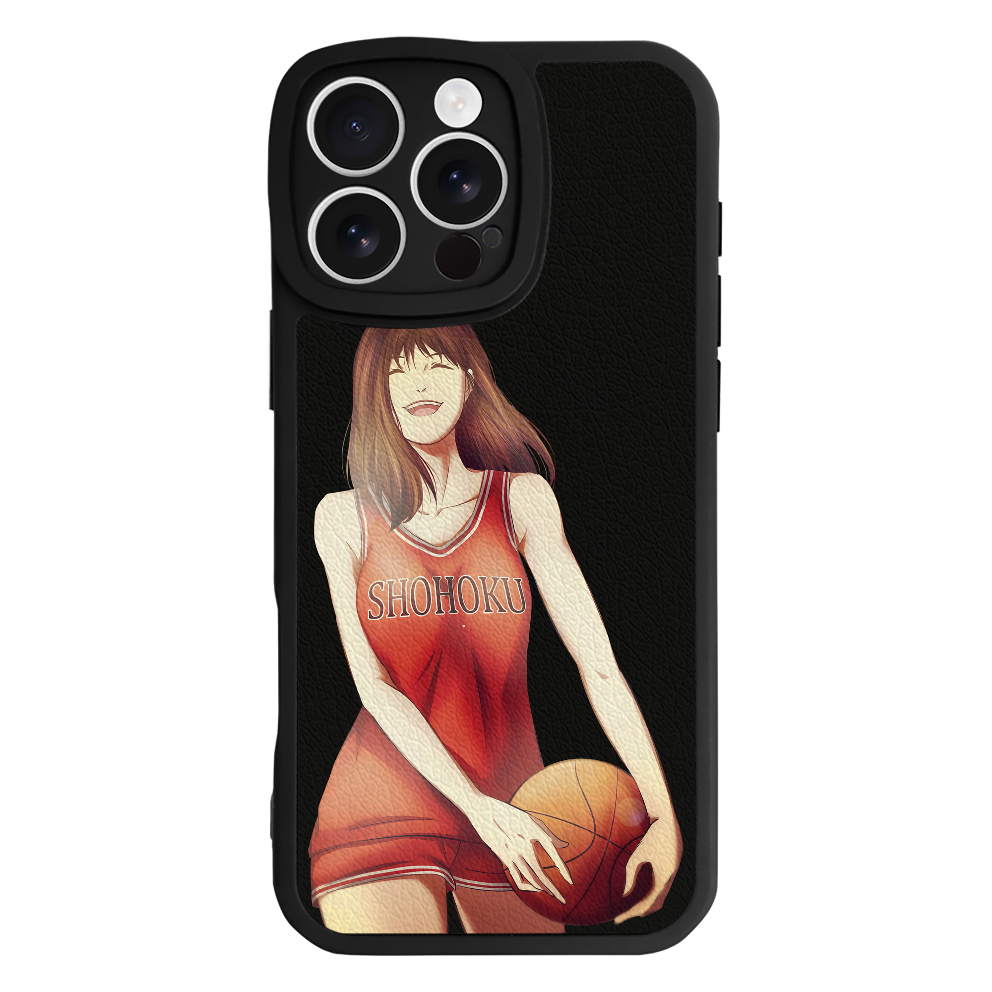 （画像用） SLAM DUNK／スラムダンク 【iPhone 16シリーズ対応】シリコンスマホケース（レザー調） 材質：シリコン
